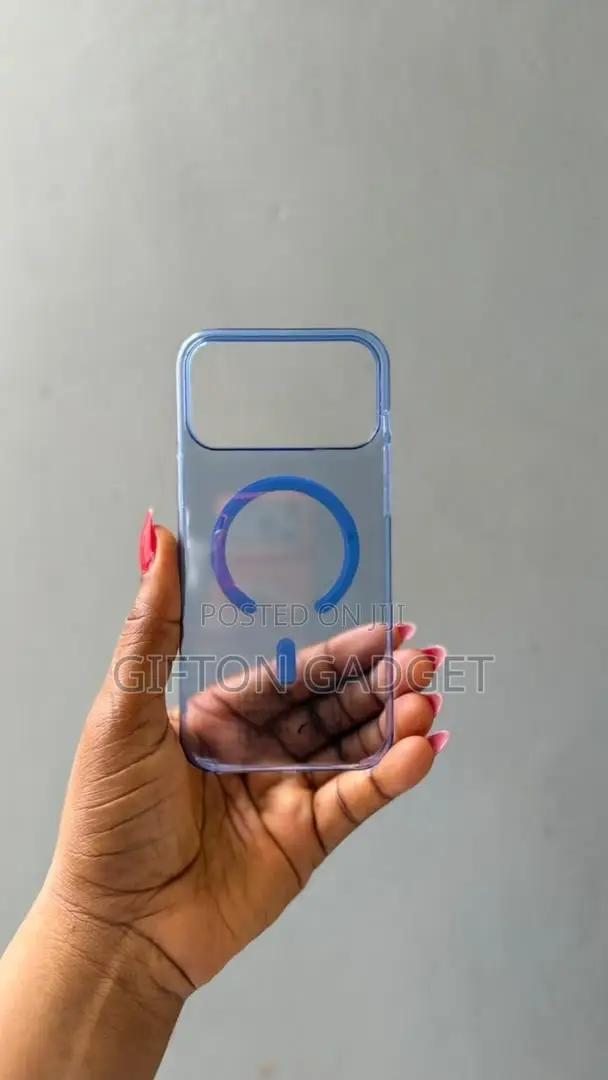 Magnetic Translucent Clear Protective Phone Cases With Camera Window