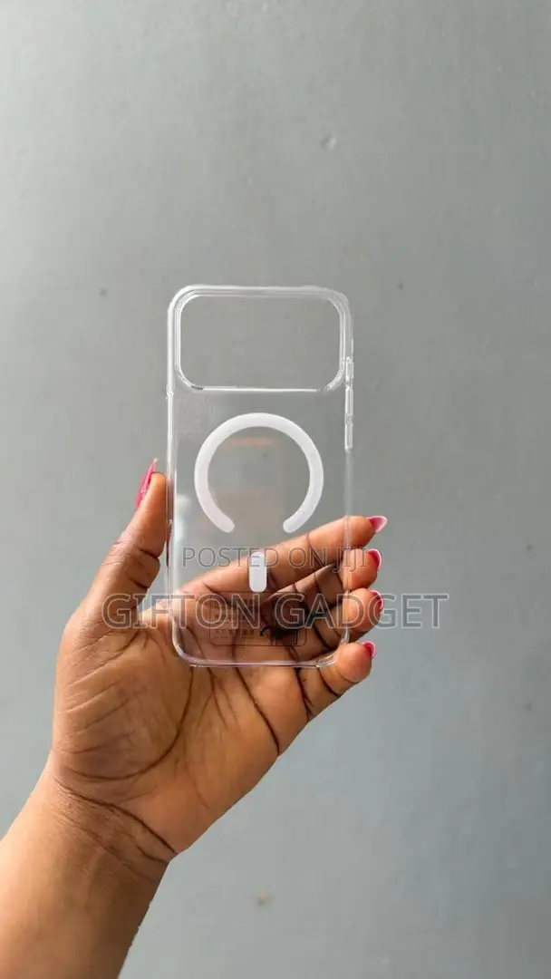 Magnetic Translucent Clear Protective Phone Cases With Camera Window