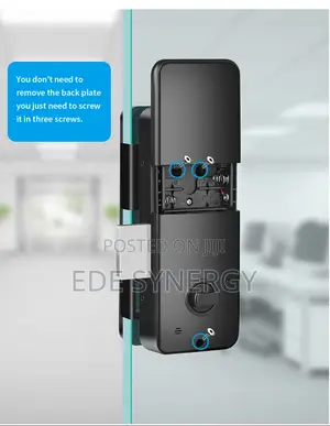 Biometric Glass Door Lock With Cloud Storage Double Hook Bolt