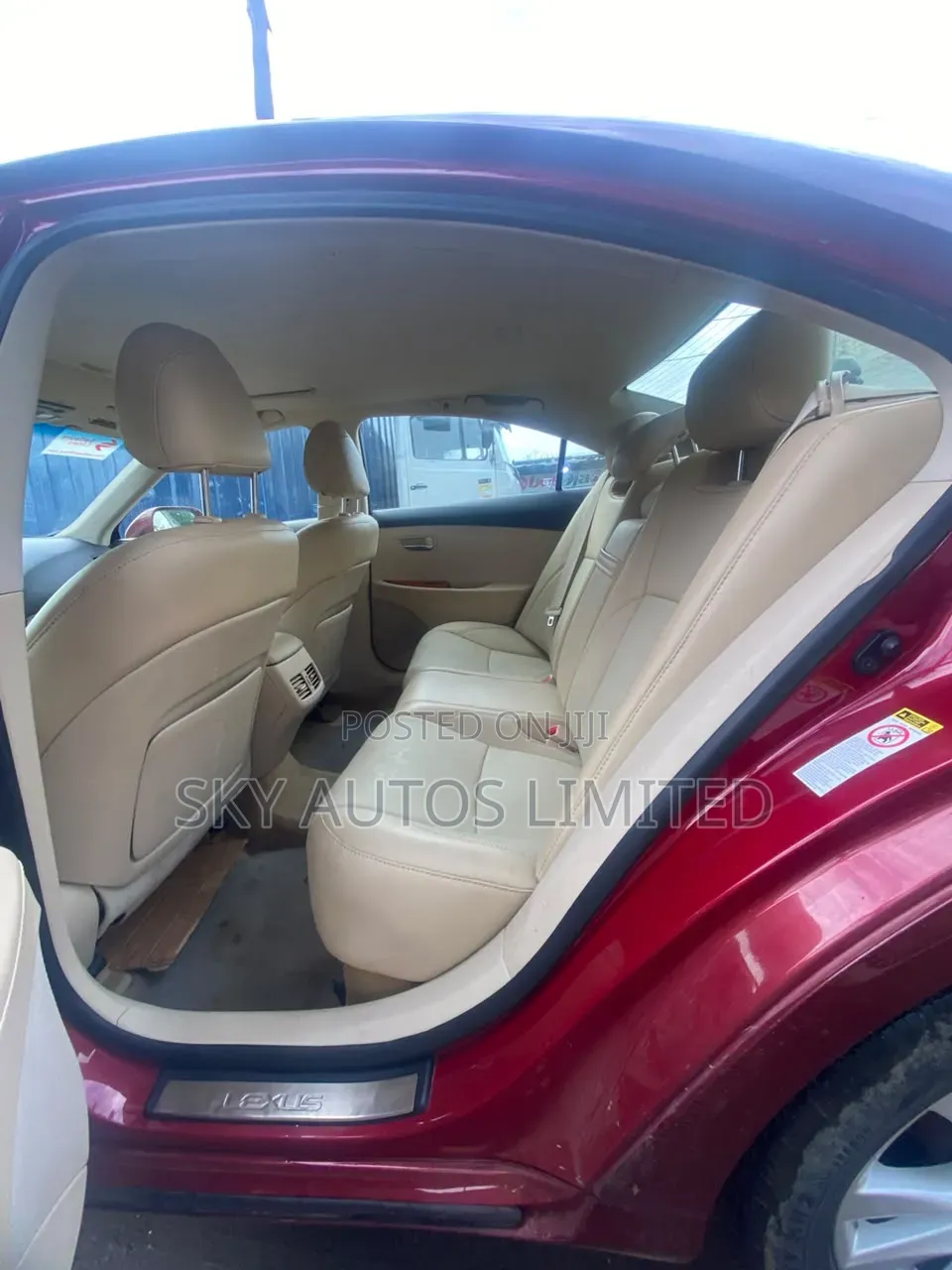 Lexus ES 350 2012 Red
