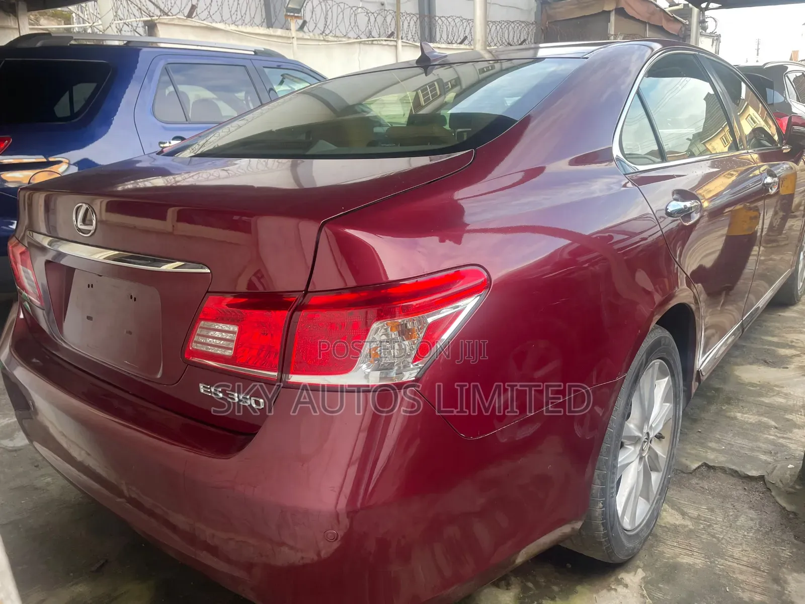Lexus ES 350 2012 Red
