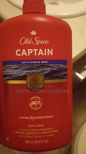 Imported Old Spice Captain Body Wash