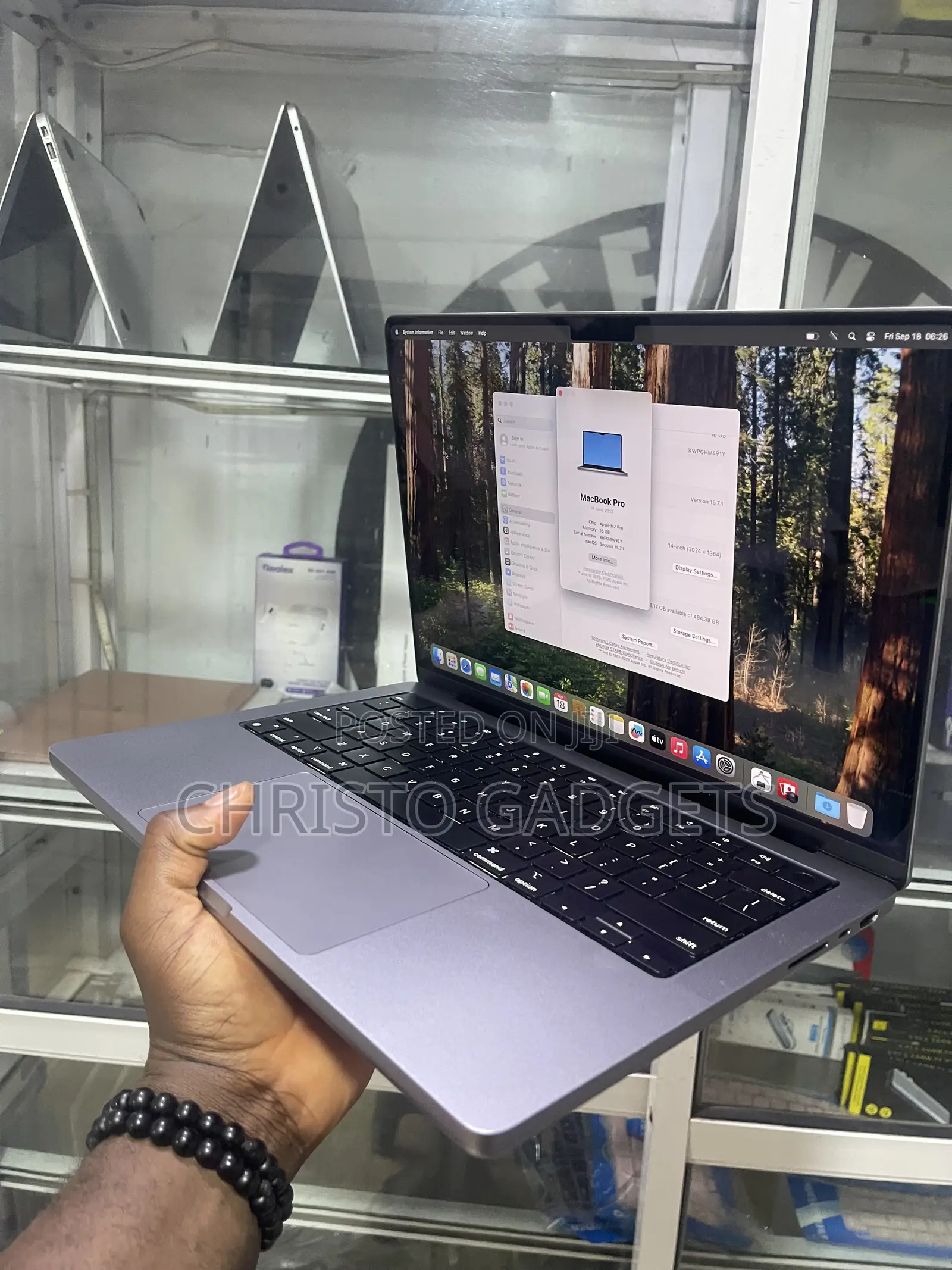 Laptop Apple MacBook Pro 2023 M2 16GB Apple M2 SSD 512GB