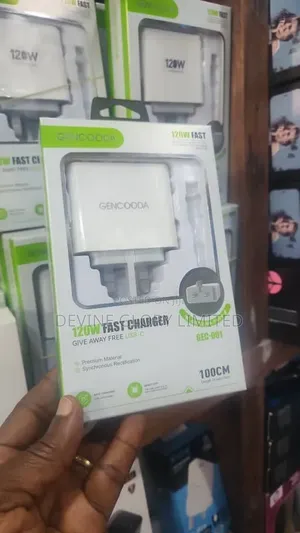 Gencooda GEC-001 120W Fast Charger With Type-C Cable