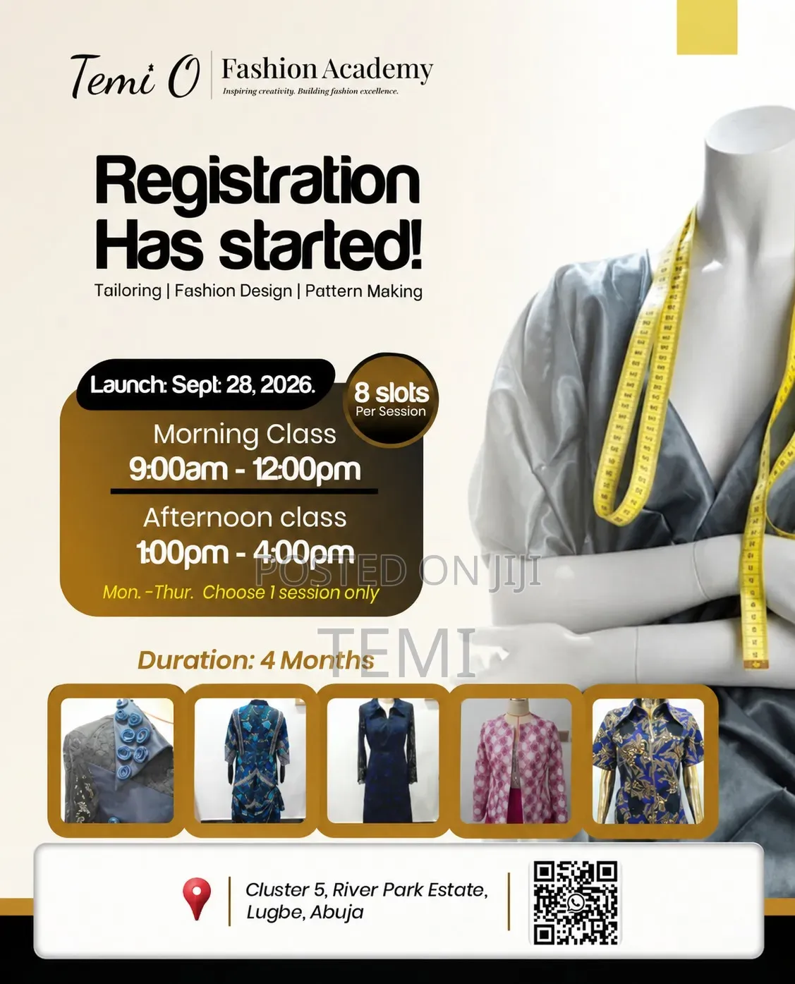 Fashion Academy Abuja for Beginners - Sewing Pattern Making