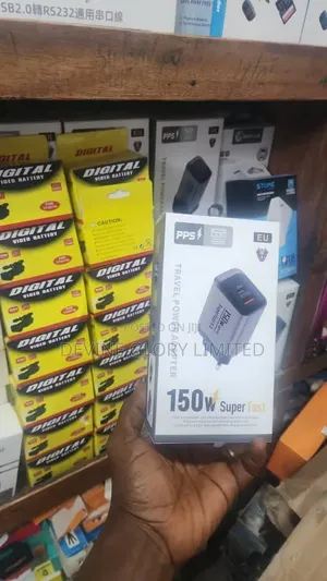150W PPS Super Fast Charger Dual USB-C USB-A UK Plug