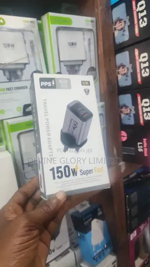 150W PPS Super Fast Charger Dual USB-C USB-A UK Plug
