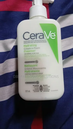 Original Imported Cerave Hydrating Cream to Foam Cleanser