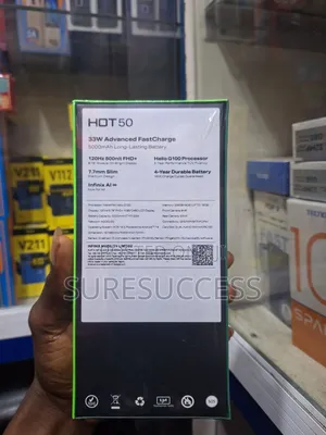 New Infinix Hot 50 256 GB Black
