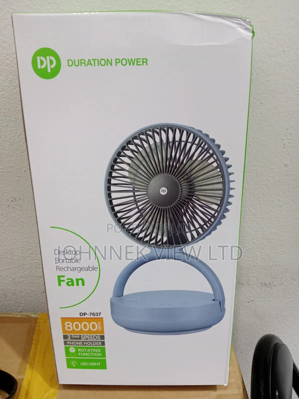 Rechargeable Fan