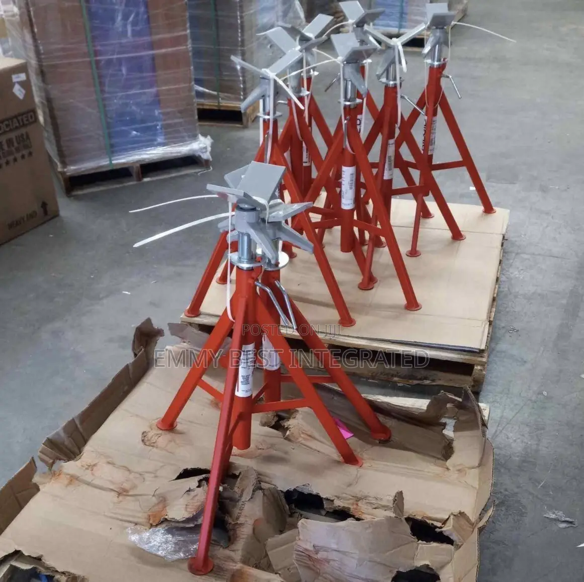 RIDGID v-Head Pipe Stands,