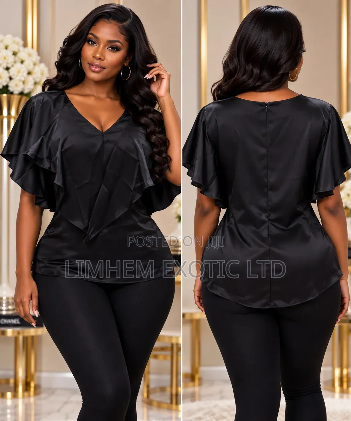 Elegant Satin Top