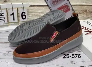 Levi's Two-Tone Canvas Slip-on Casual Shoes