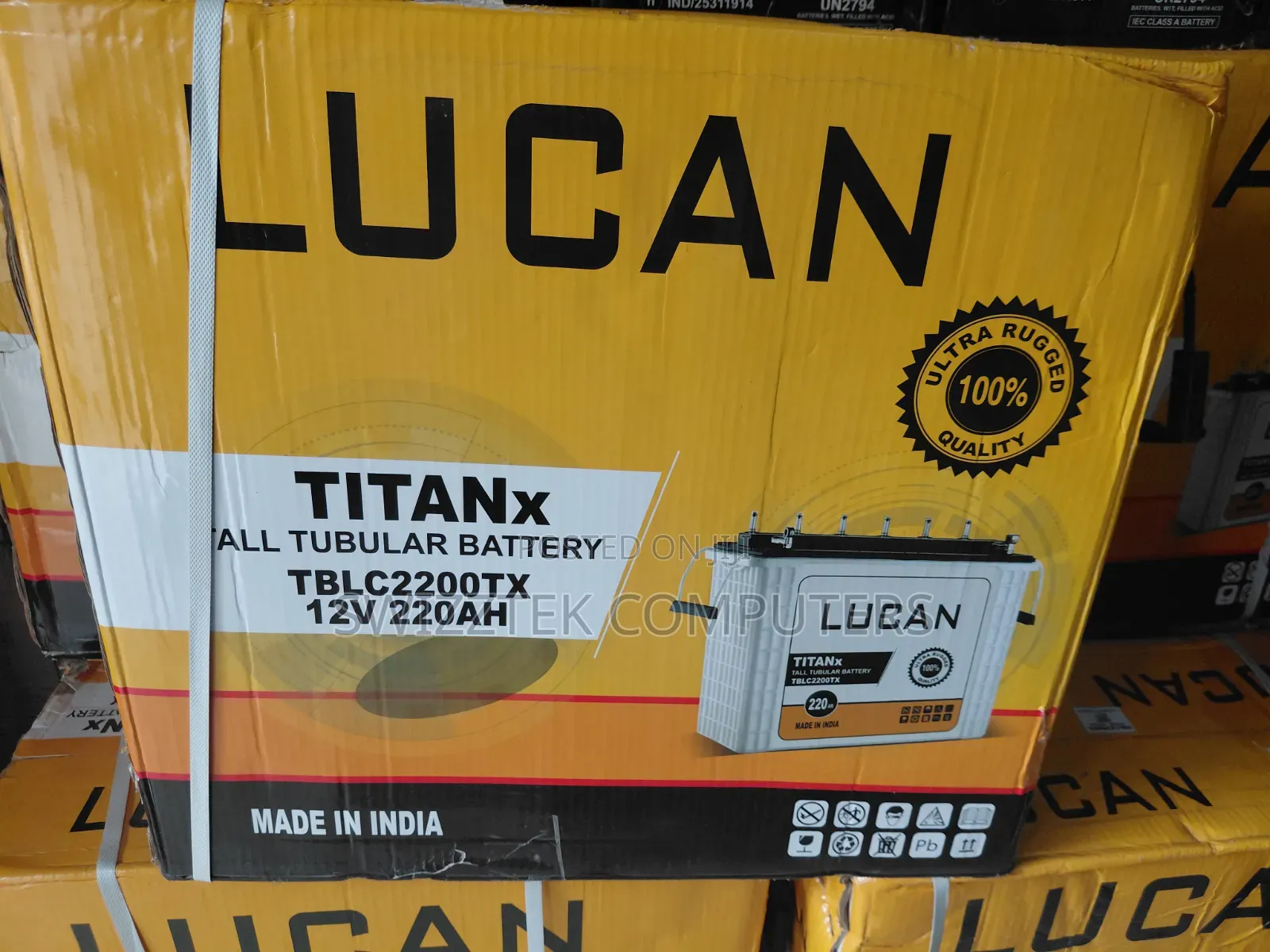 LUCAN TITANx 12v 220ah Battery