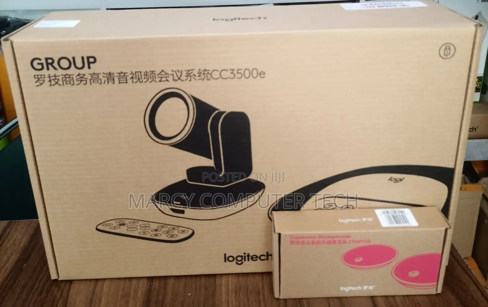 LOGITECH GROUP CC3500e Conference Webcam and Expansion Mic