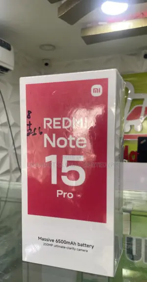New Xiaomi Redmi Note 15 Pro 256 GB Black
