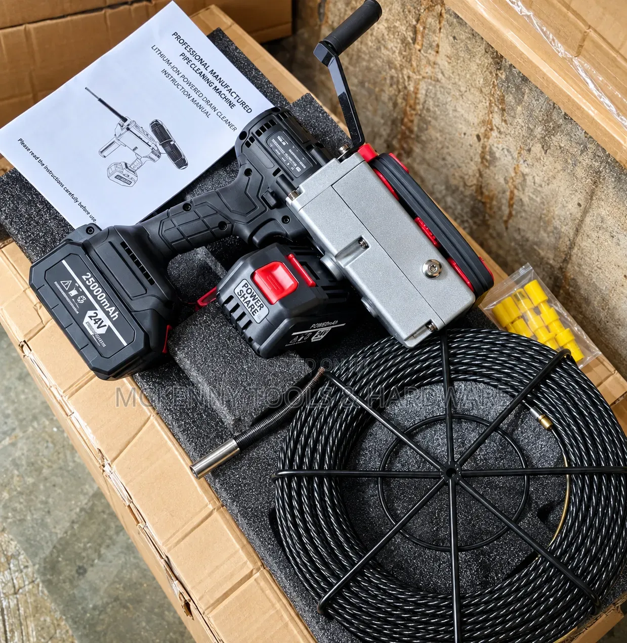 Cordless Automatic Electric Wire Threading Machine and Cable Puller