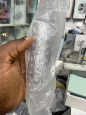 Transparent Penis Cover | Realistic Textured Beads, Reusable