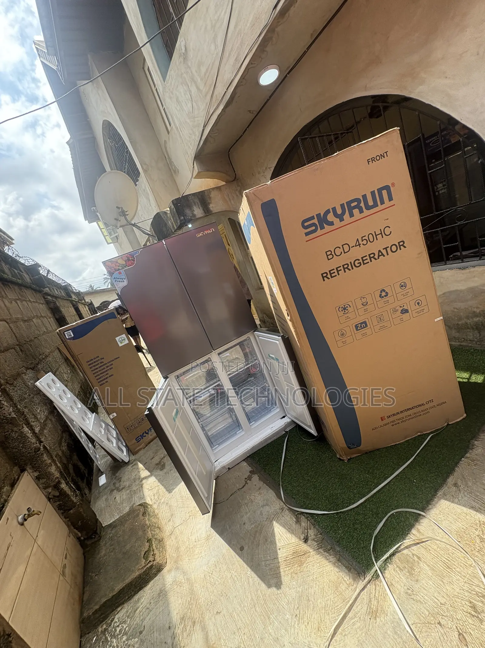 SKYRUN BCD-450HC Premium Double Door Fridge