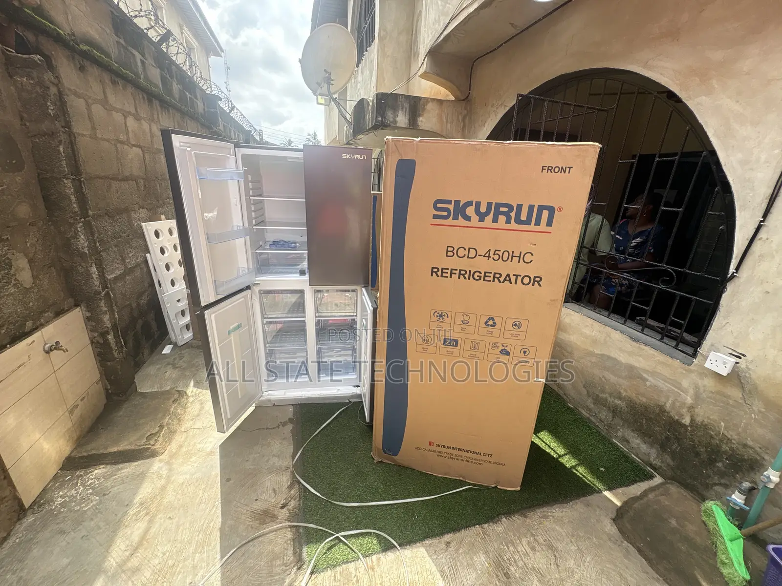 SKYRUN BCD-450HC Premium Double Door Fridge