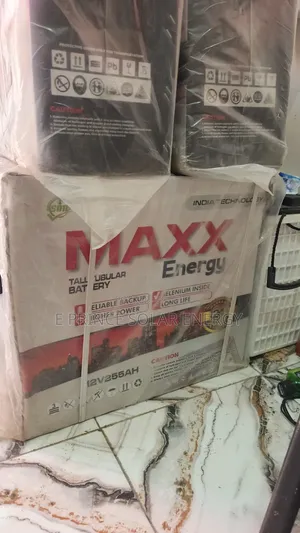 12v 255ah Maxx Energy Tall Long Tubular Battery