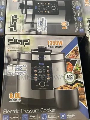 DSP 8 Liters Electric Pressure Cooker