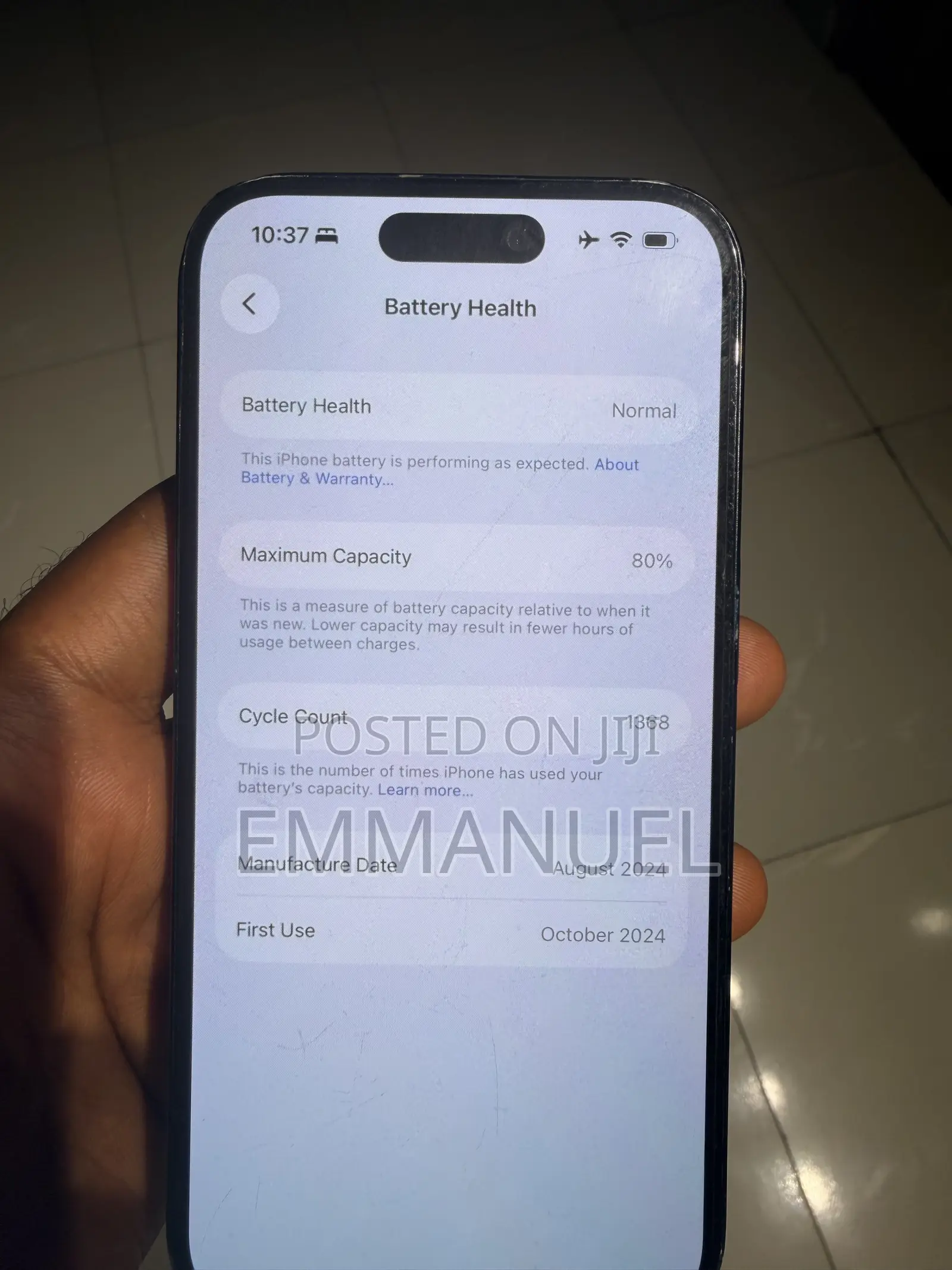 Apple iPhone 16 128 GB Black