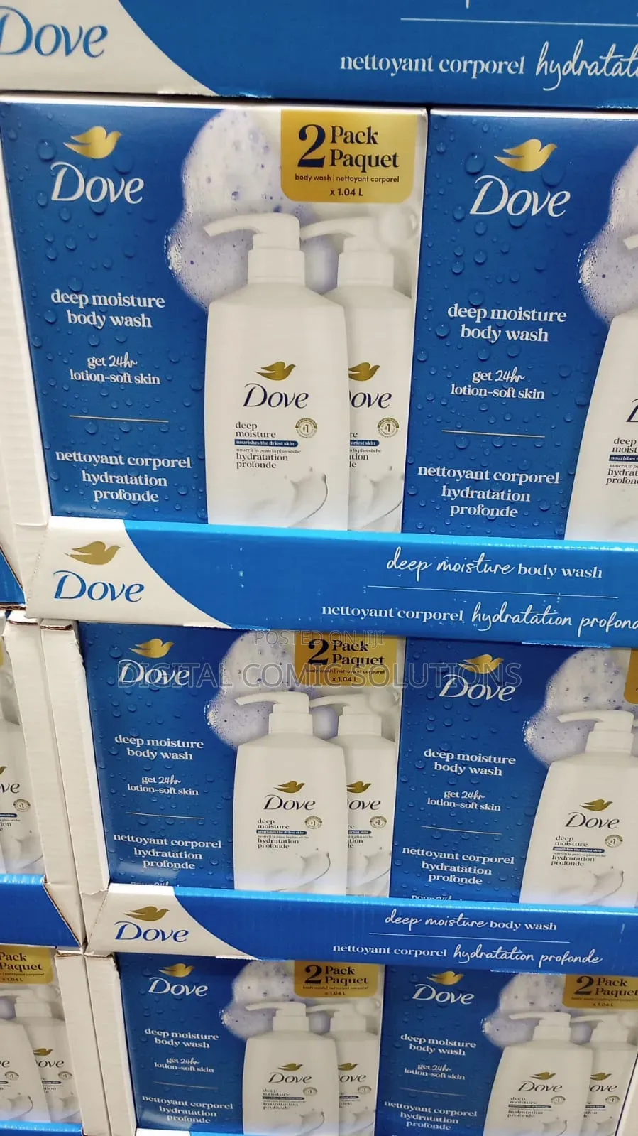 Imported Dove Deep Moisture Body Wash