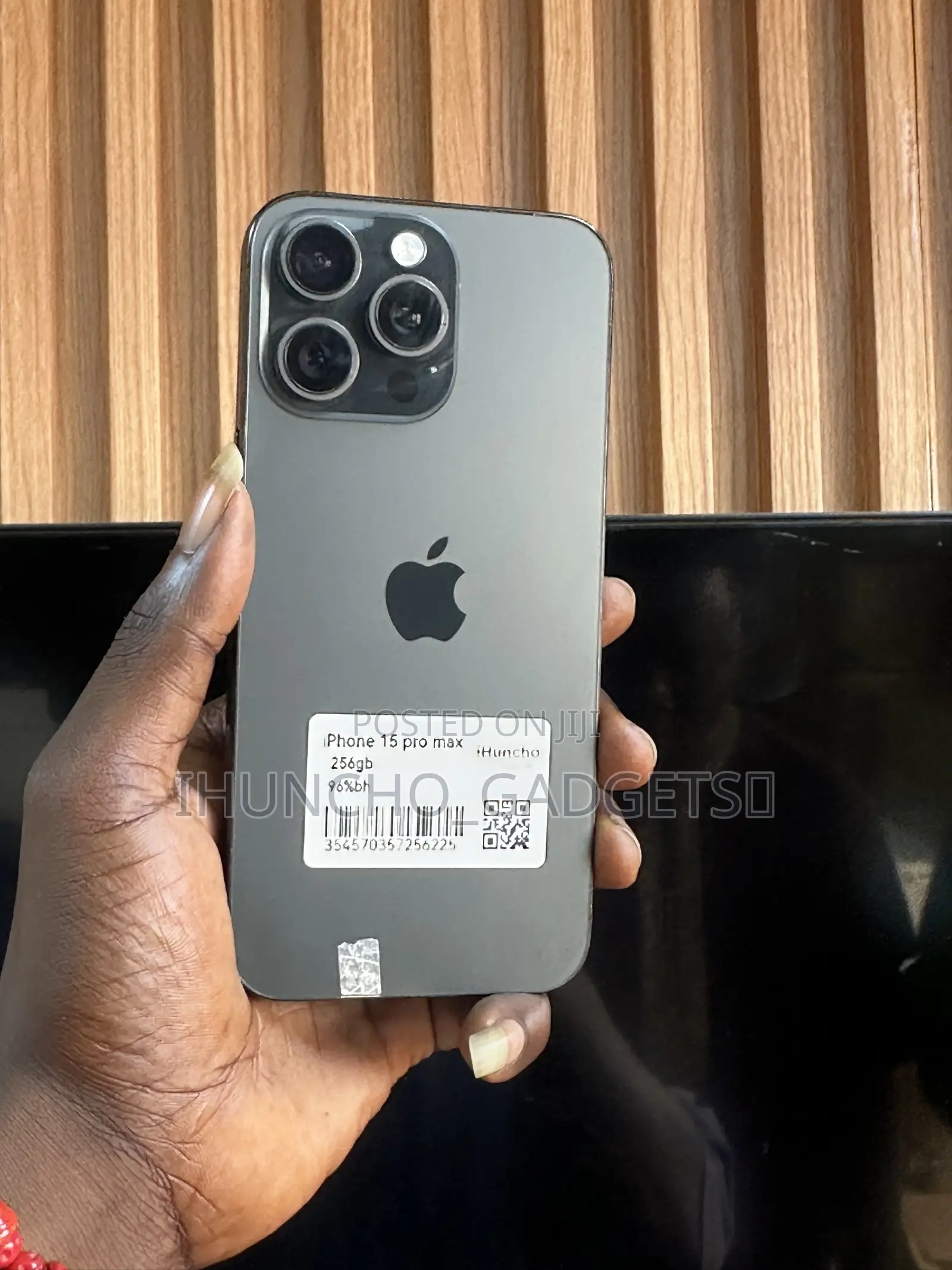 Apple iPhone 15 Pro Max 256 GB Black