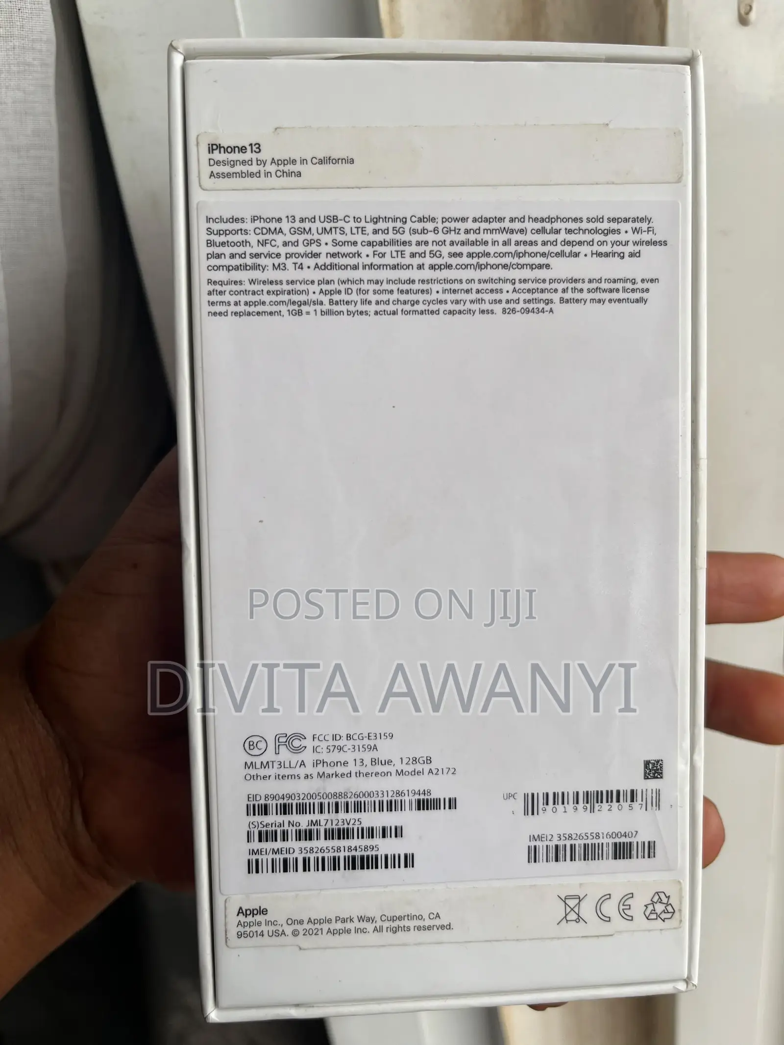 Apple iPhone 13 128 GB Blue