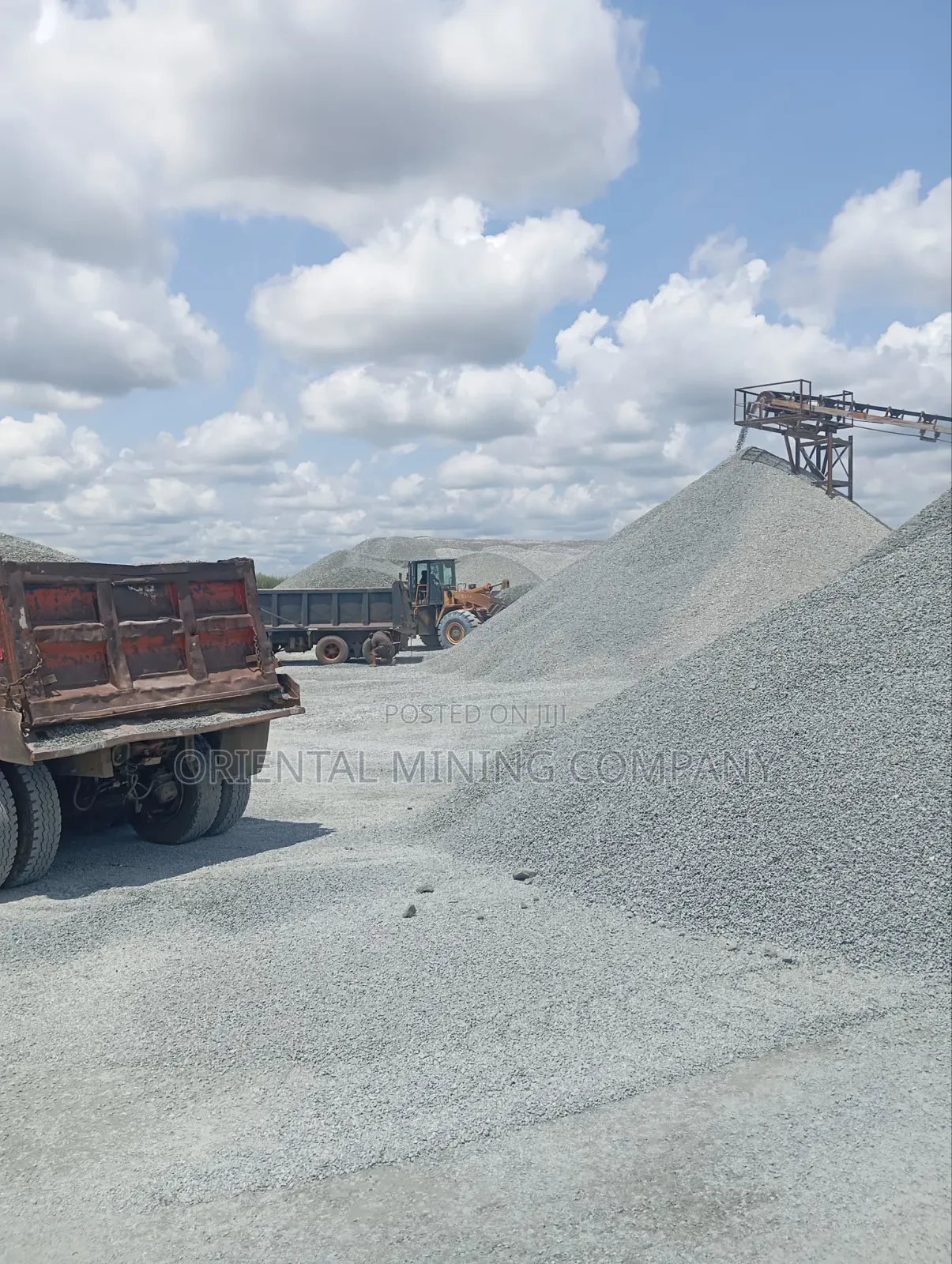10 Tyre Granite - Small Quantity for Small Site - Aba