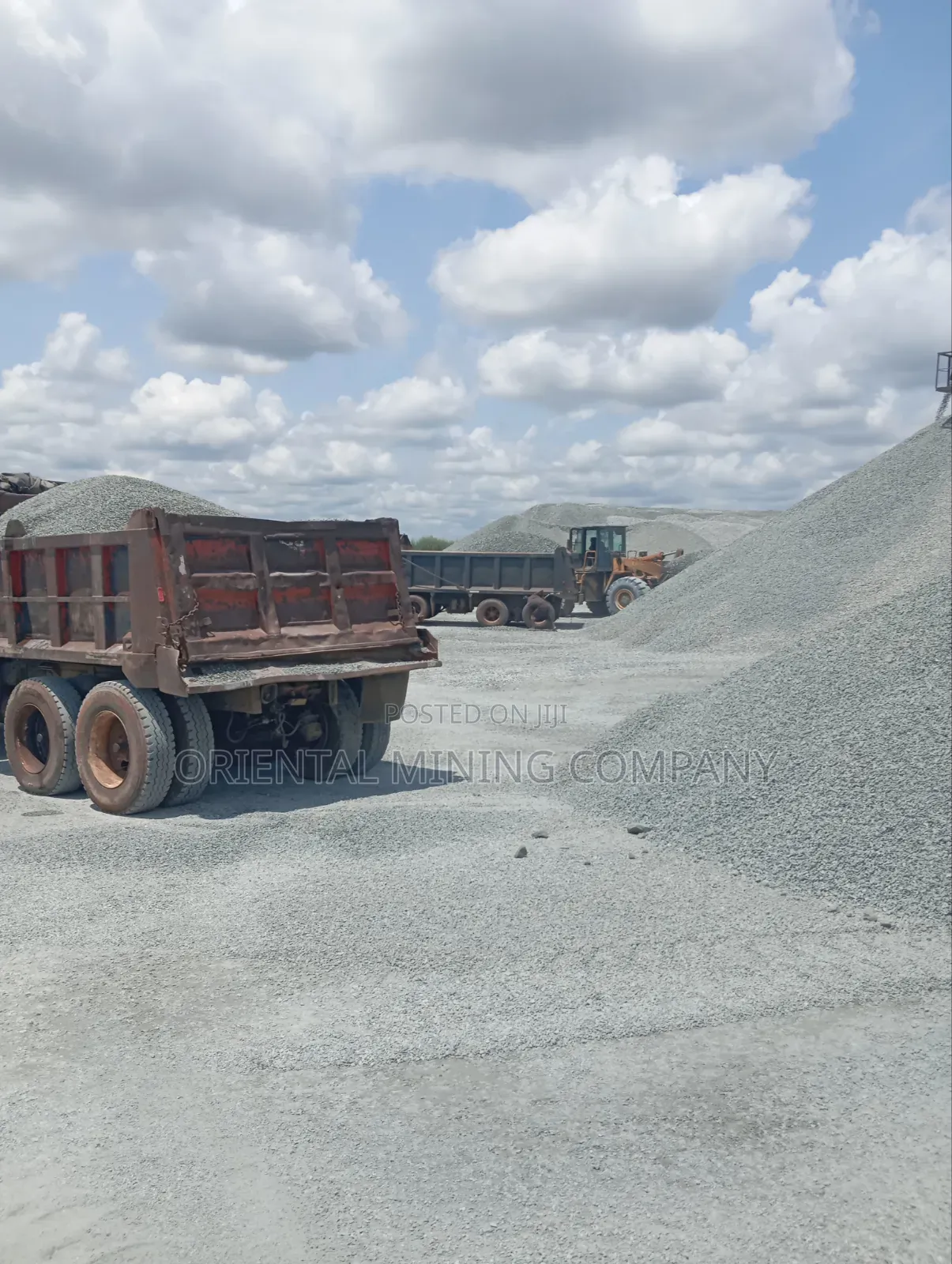 10 Tyre Granite - Small Quantity for Small Site - Aba