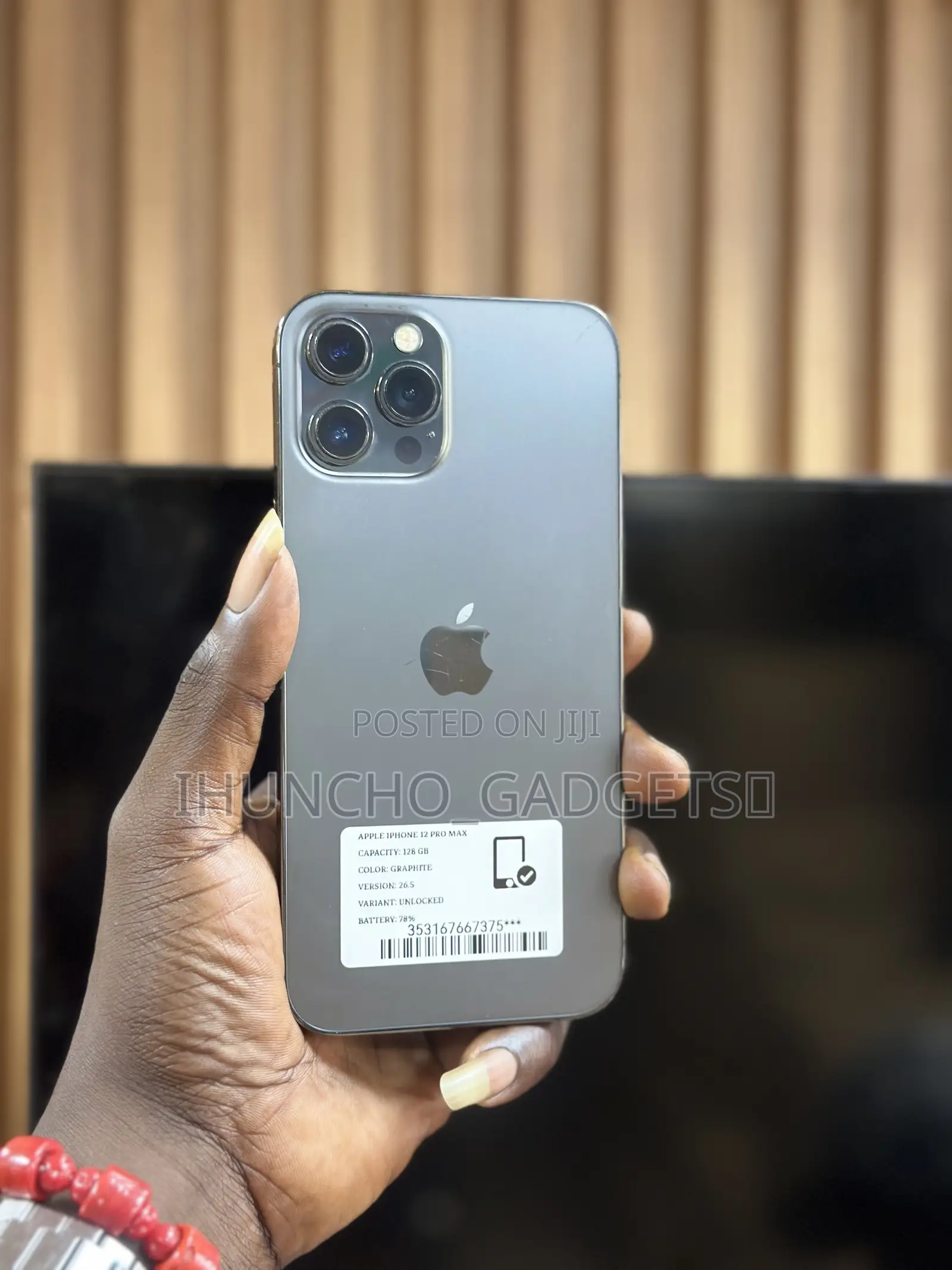 Apple iPhone 12 Pro Max 128 GB Black