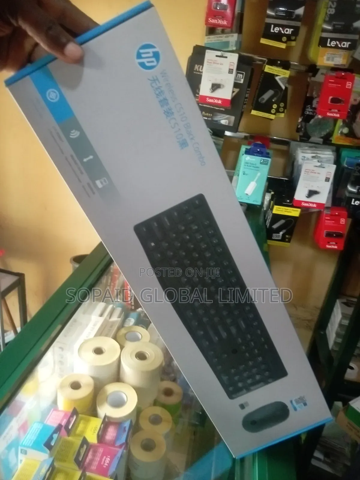 HP Wireless CS10 Black Combo