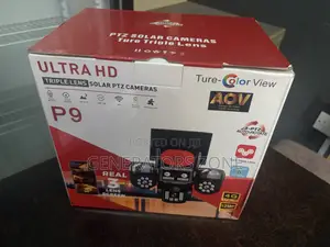 Solar Powered PTZ Camera With Triple-Lens View