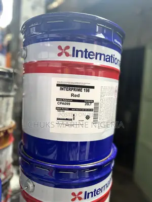 International Interprime198 Red Finish Marine Paint