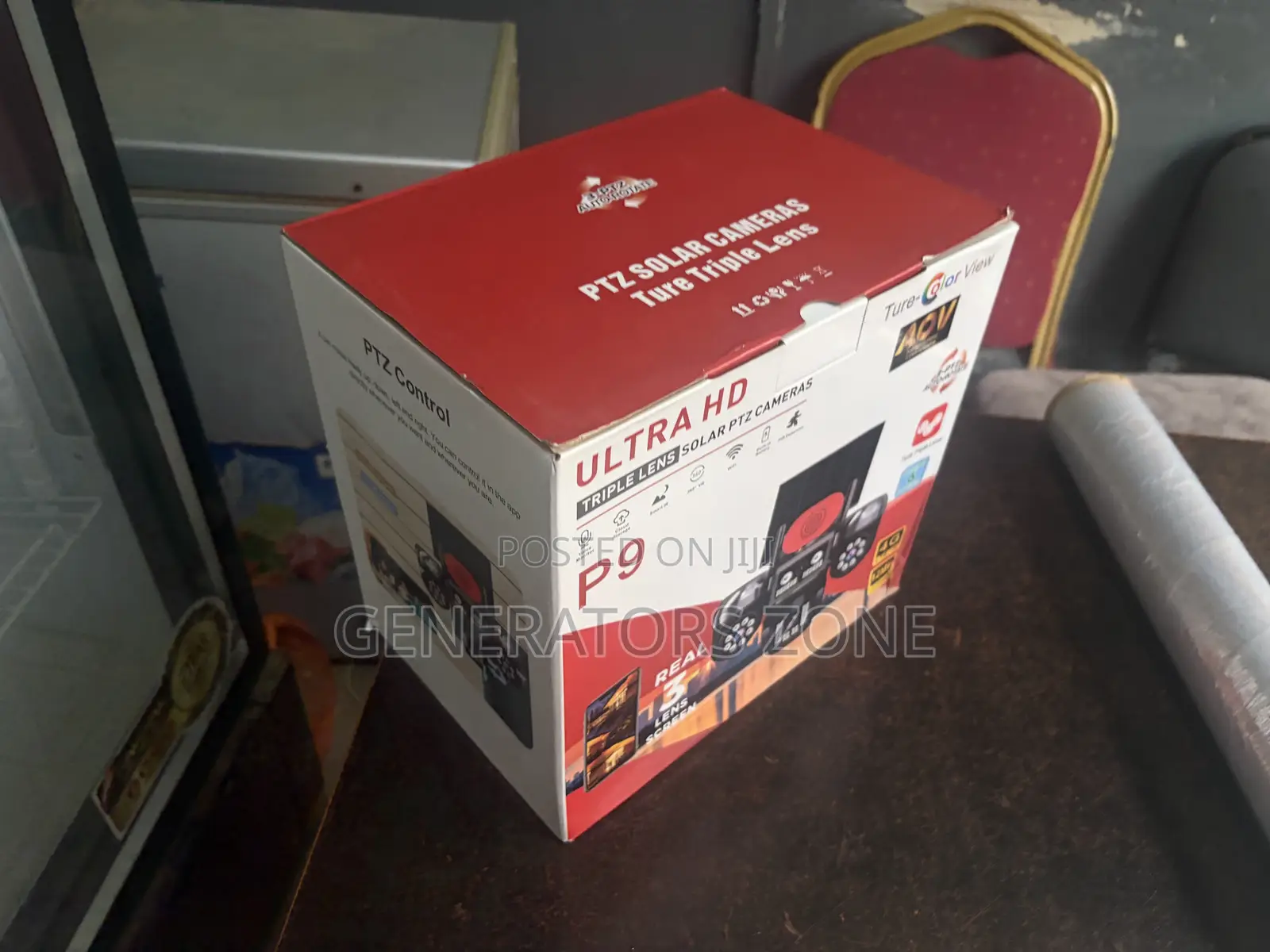 Ultra HD Triple-Lens PTZ Camera for Property Security