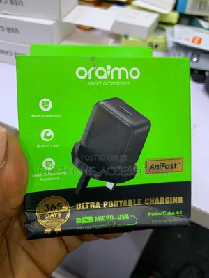 Oraimo PowerCube 61Ultra Portable Charger withMicro-USBCable (OCW-1061