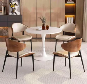 Modern Restaurant Table and Chair Set