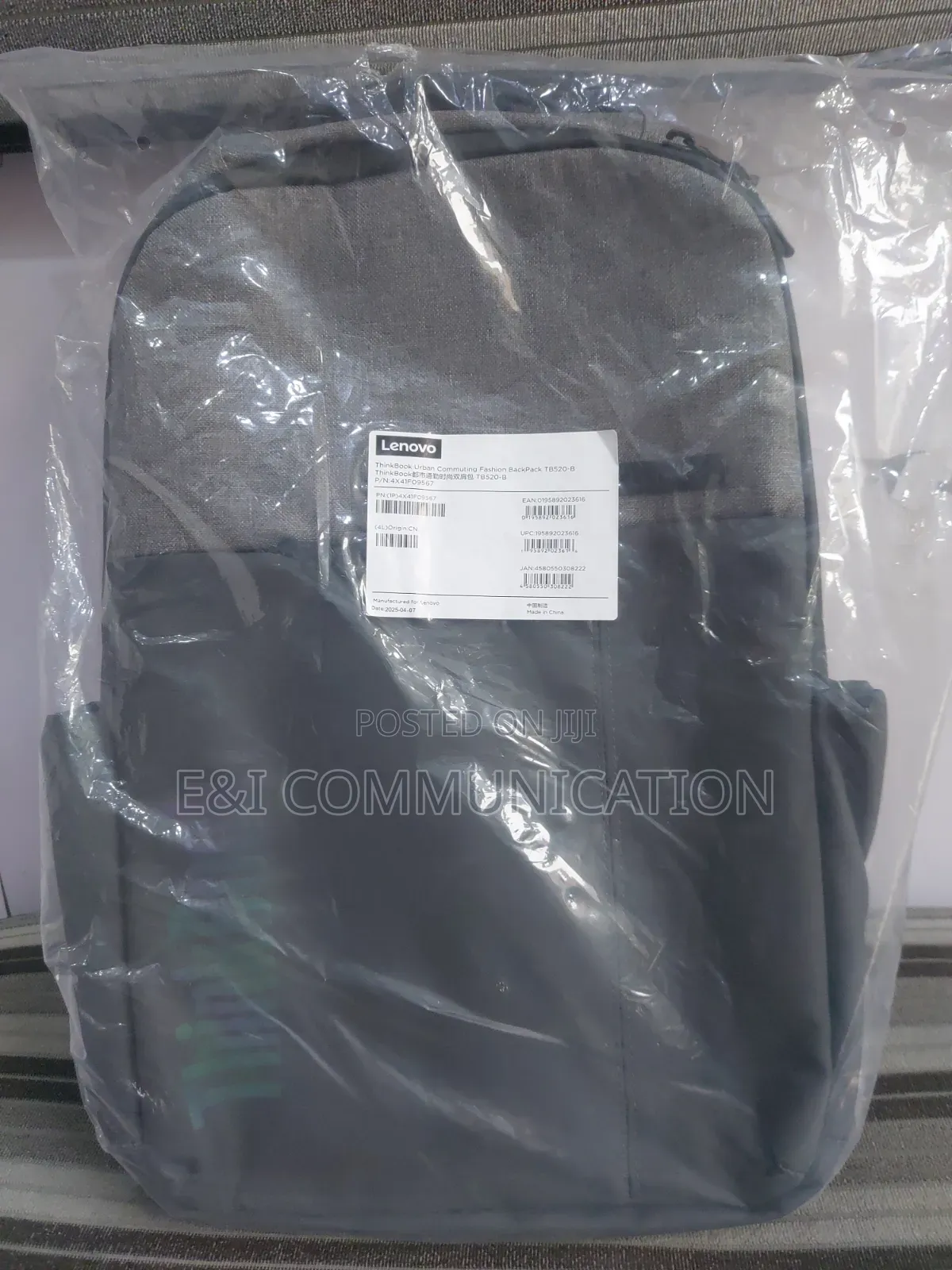 Lenovo Thinkbook Backpack TB520, LAPTOP BAG.