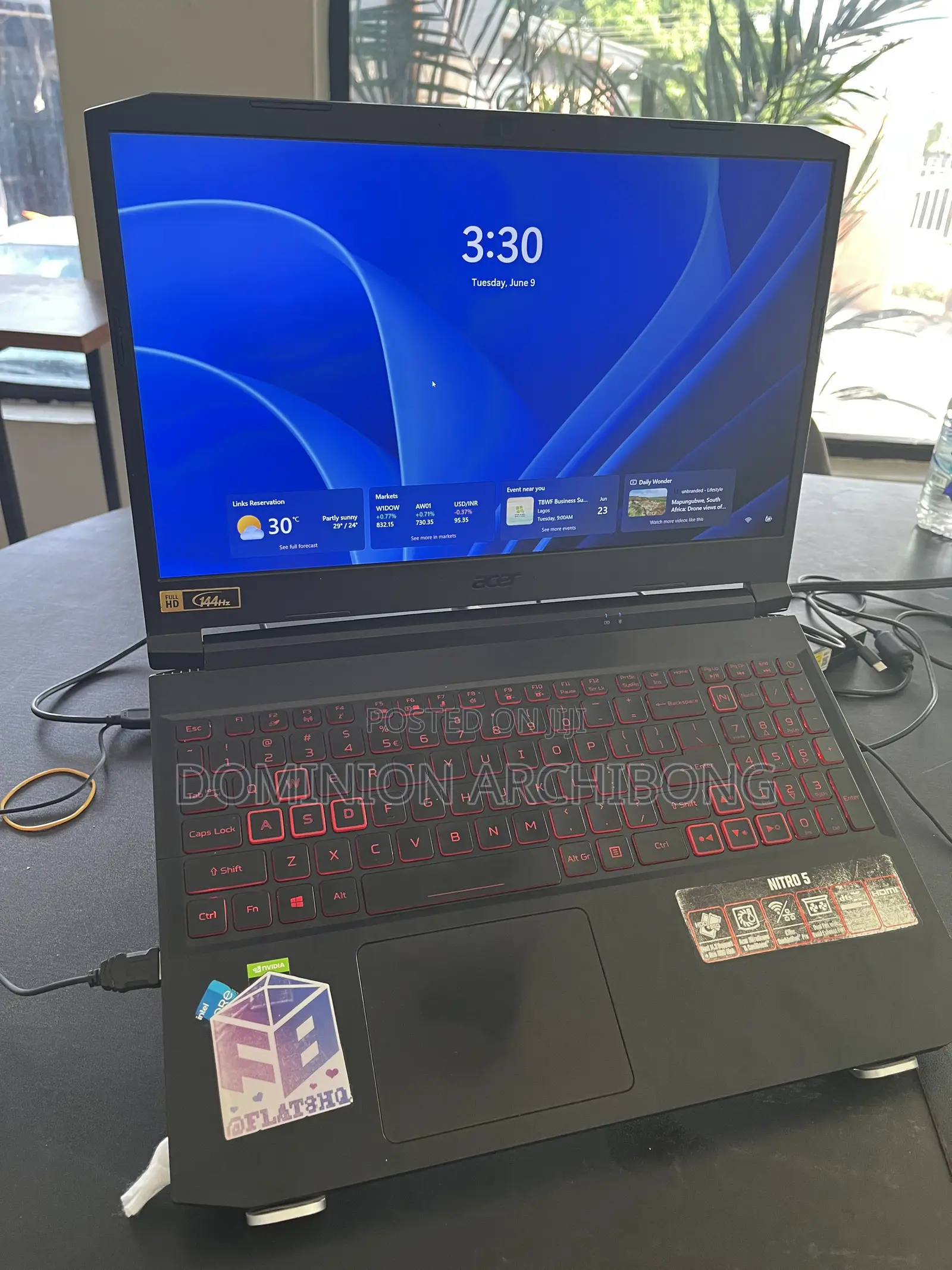 Laptop Acer Nitro 5 16GB Intel Core i5 SSD 256GB