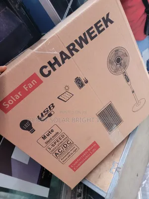 Charweek Solar Fan 16inc
