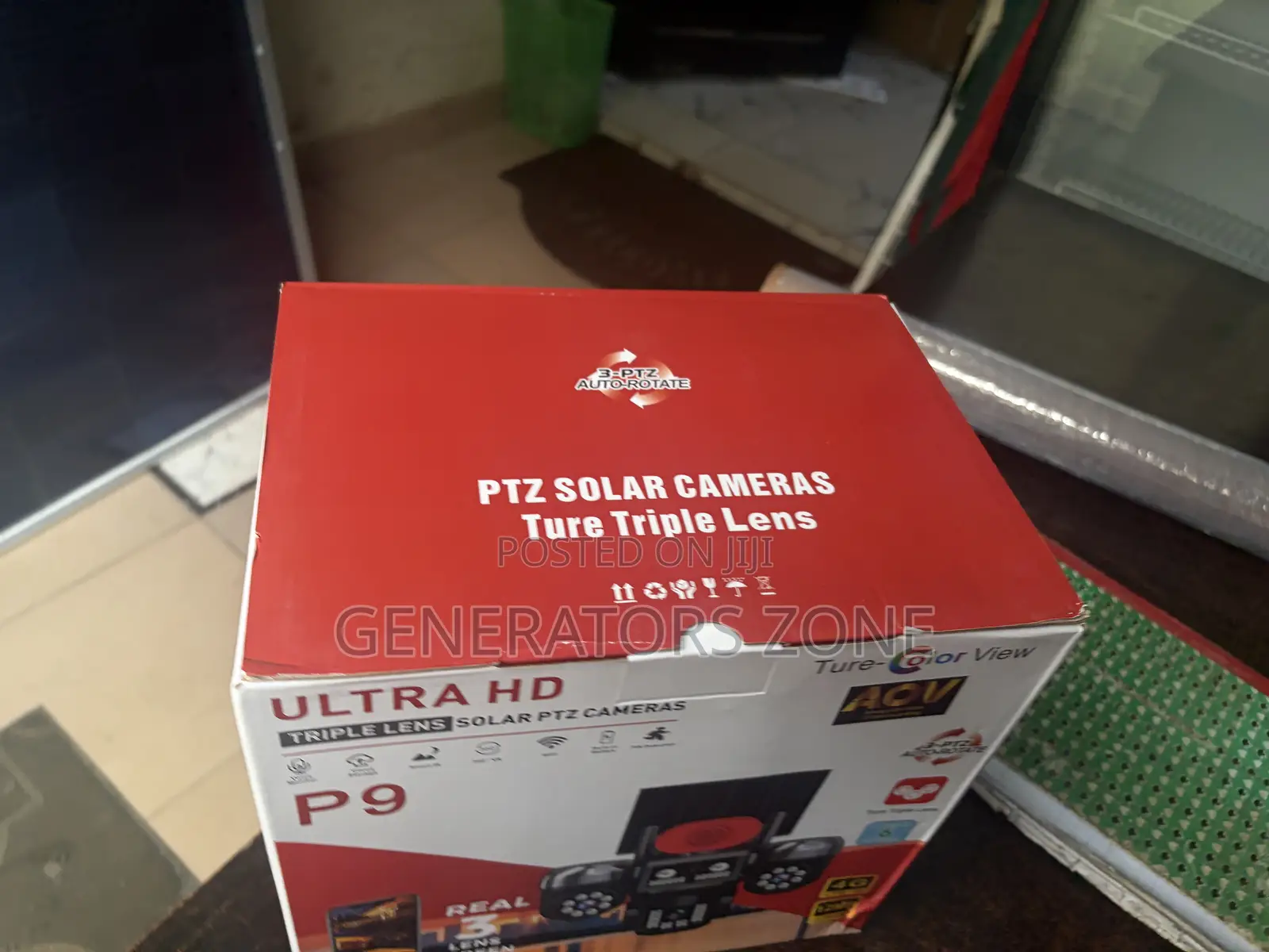 Ultra HD Solar PTZ Camera for Compound Security