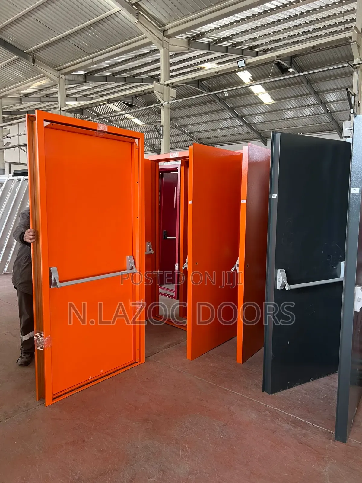 Certified 2hrs Rated Fireproof Turkish Emmergency Exit Door
