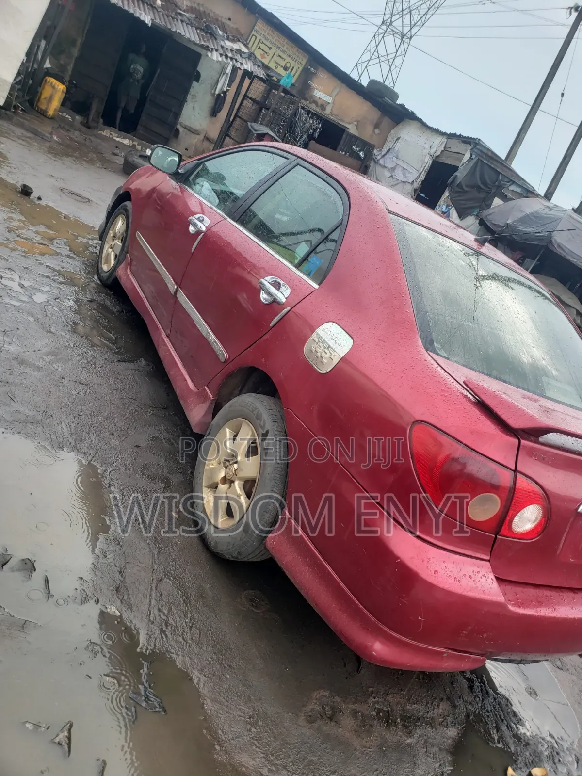 Toyota Corolla 2007 Red