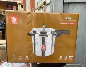 MAMA HOME 12-Litre Food Grade Aluminium Pressure Cooker
