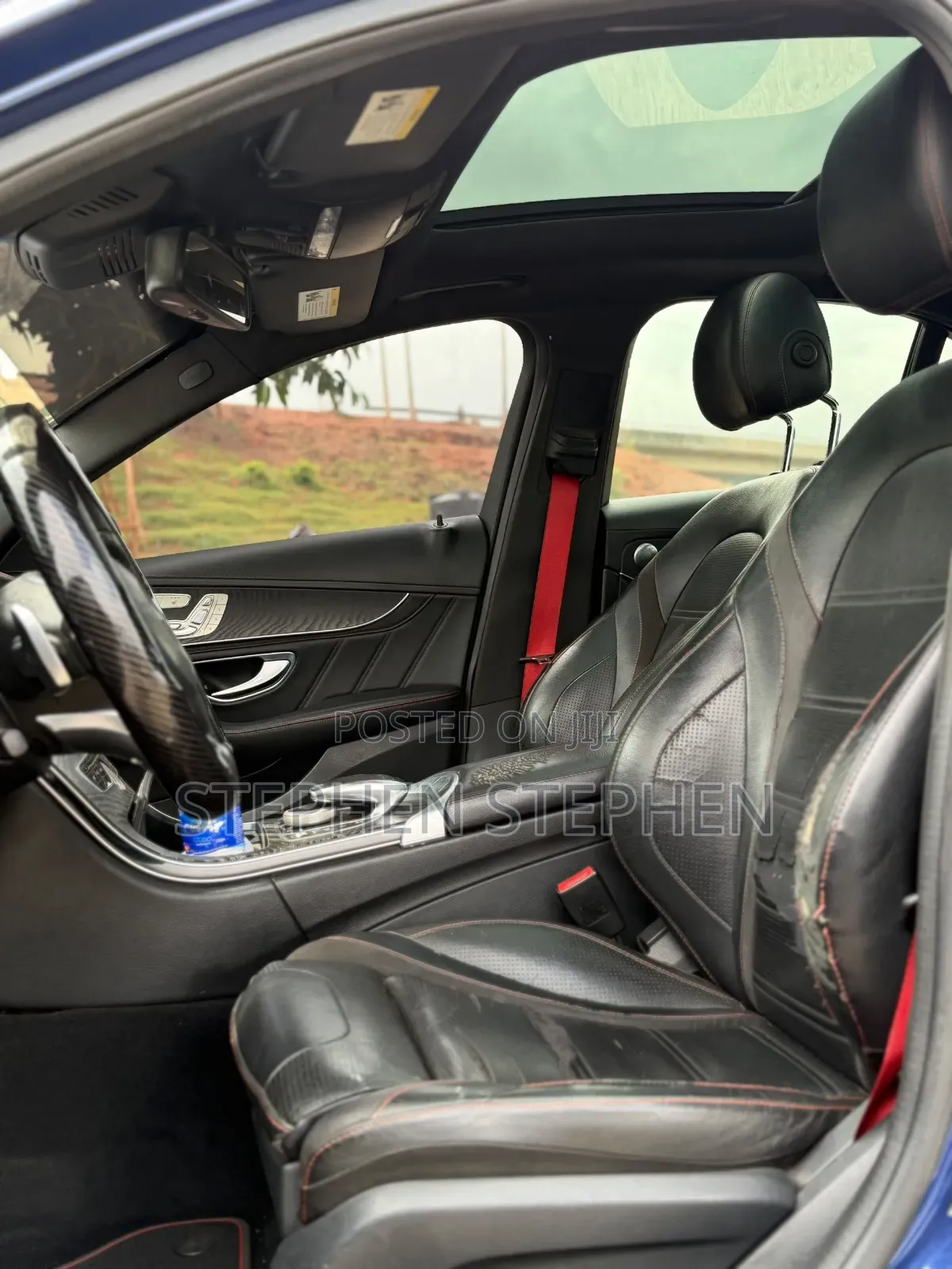 Mercedes-Benz C-Class 2015 Blue