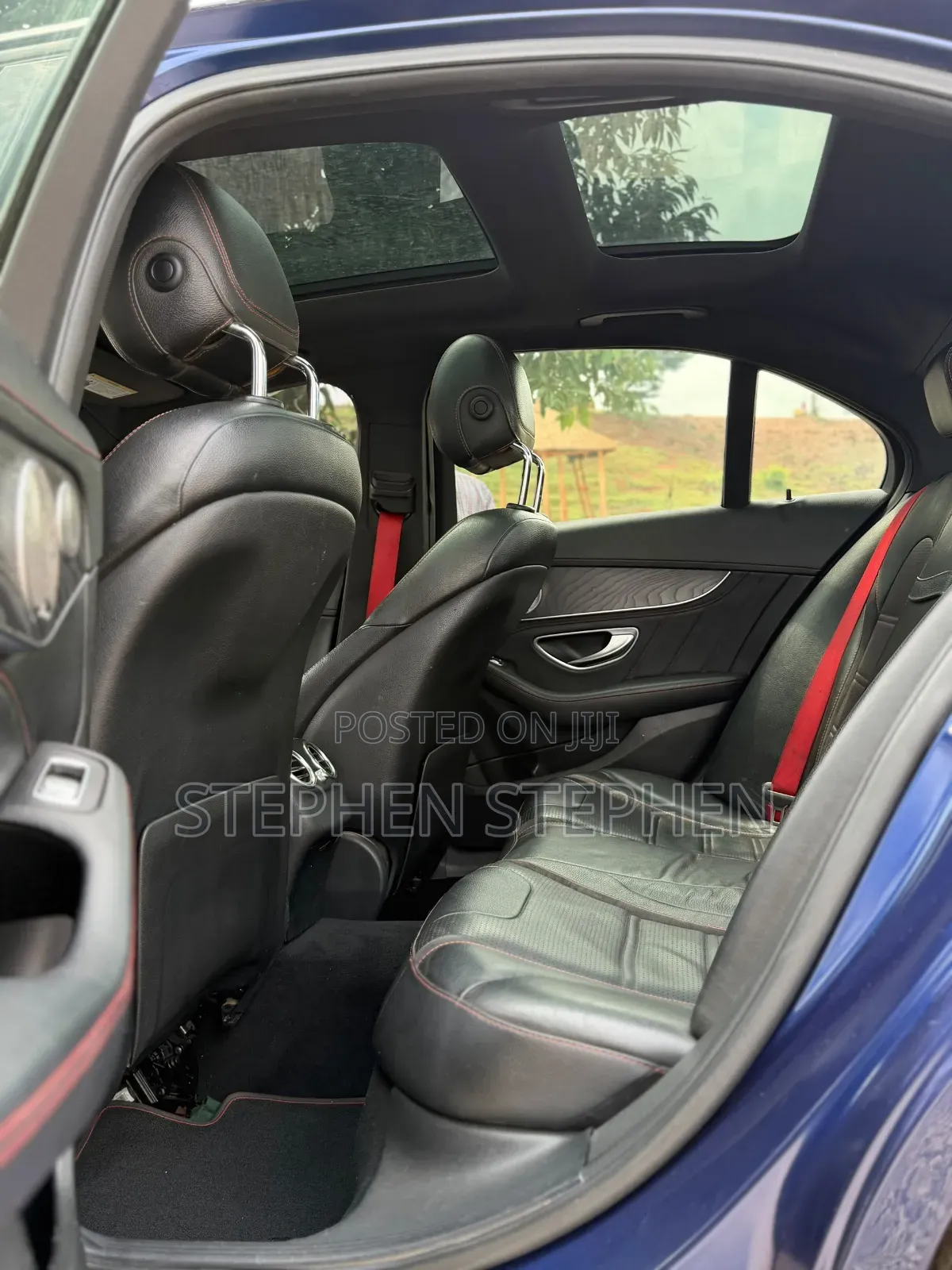 Mercedes-Benz C-Class 2015 Blue