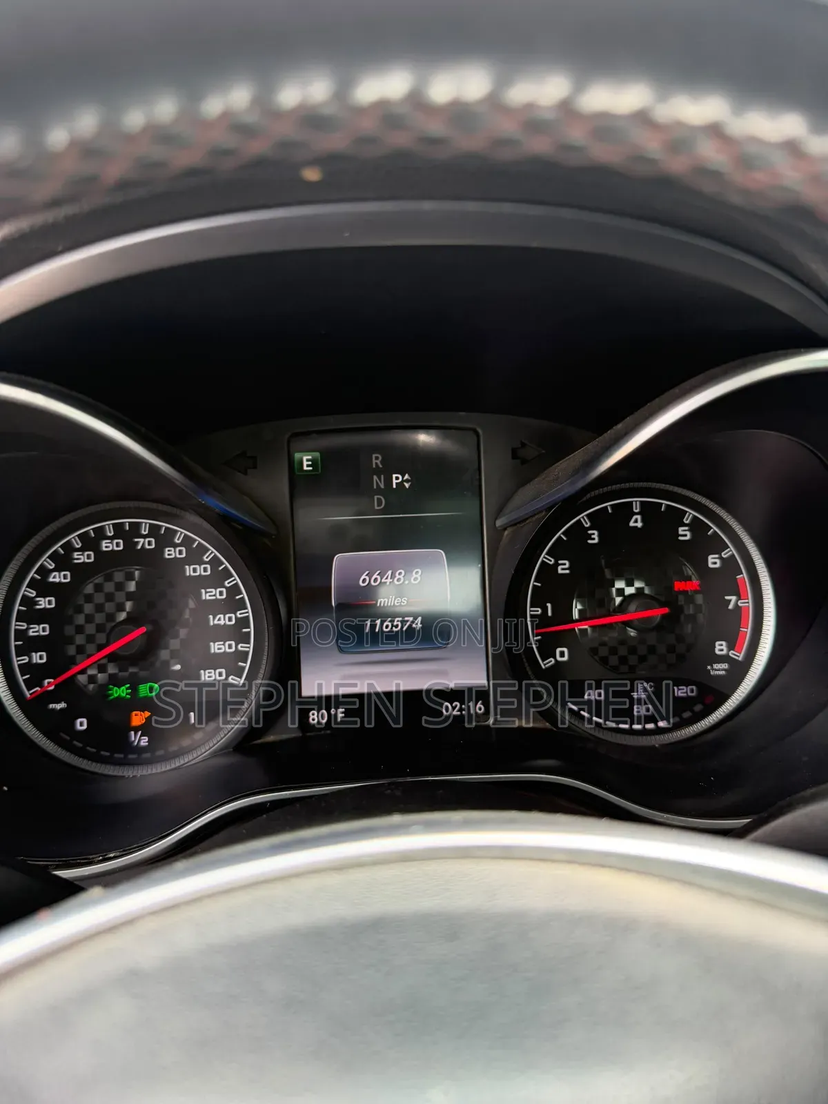 Mercedes-Benz C-Class 2015 Blue