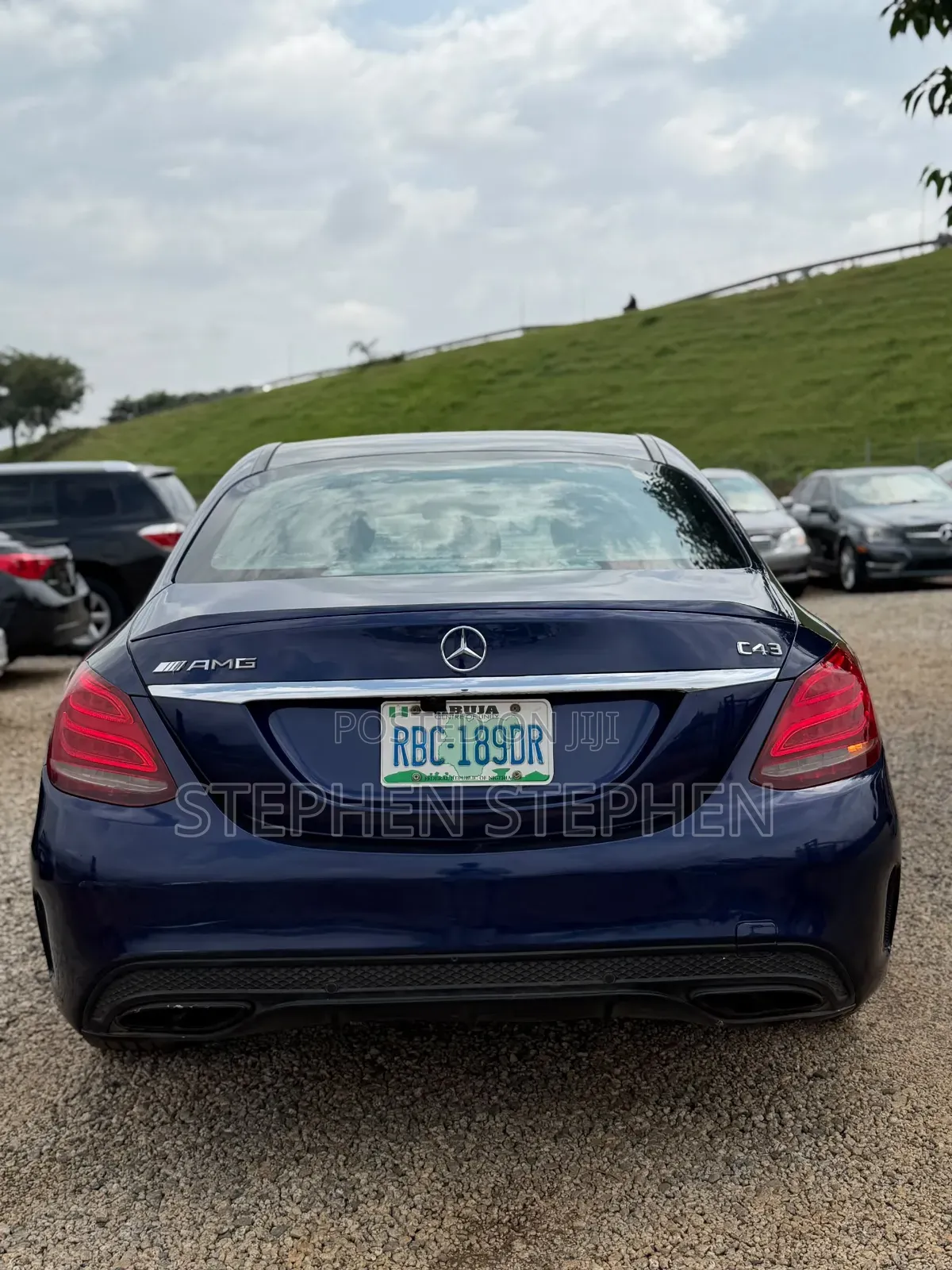 Mercedes-Benz C-Class 2015 Blue